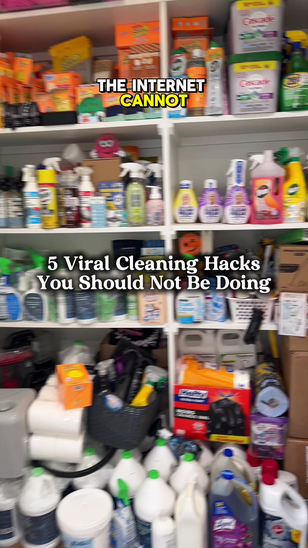 @Not the Worst Cleaner