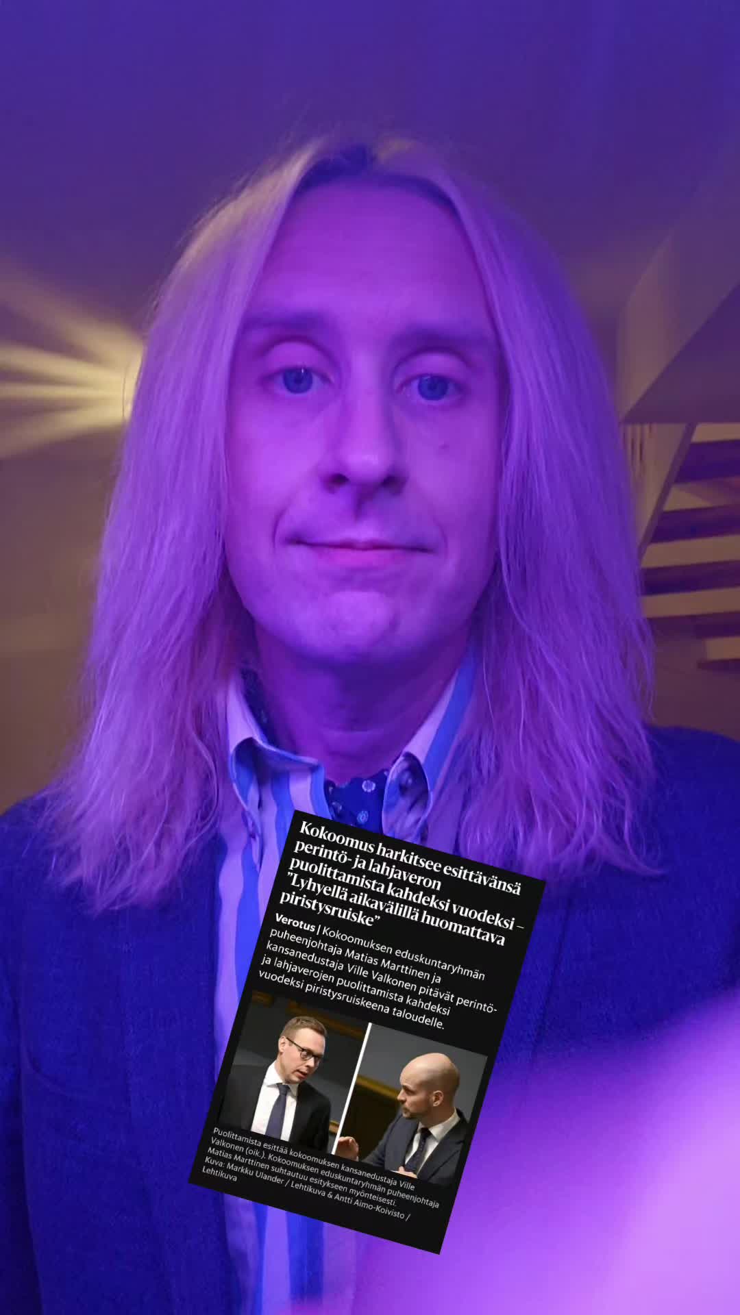 @Aaro Hallamurto. Vasentaja.