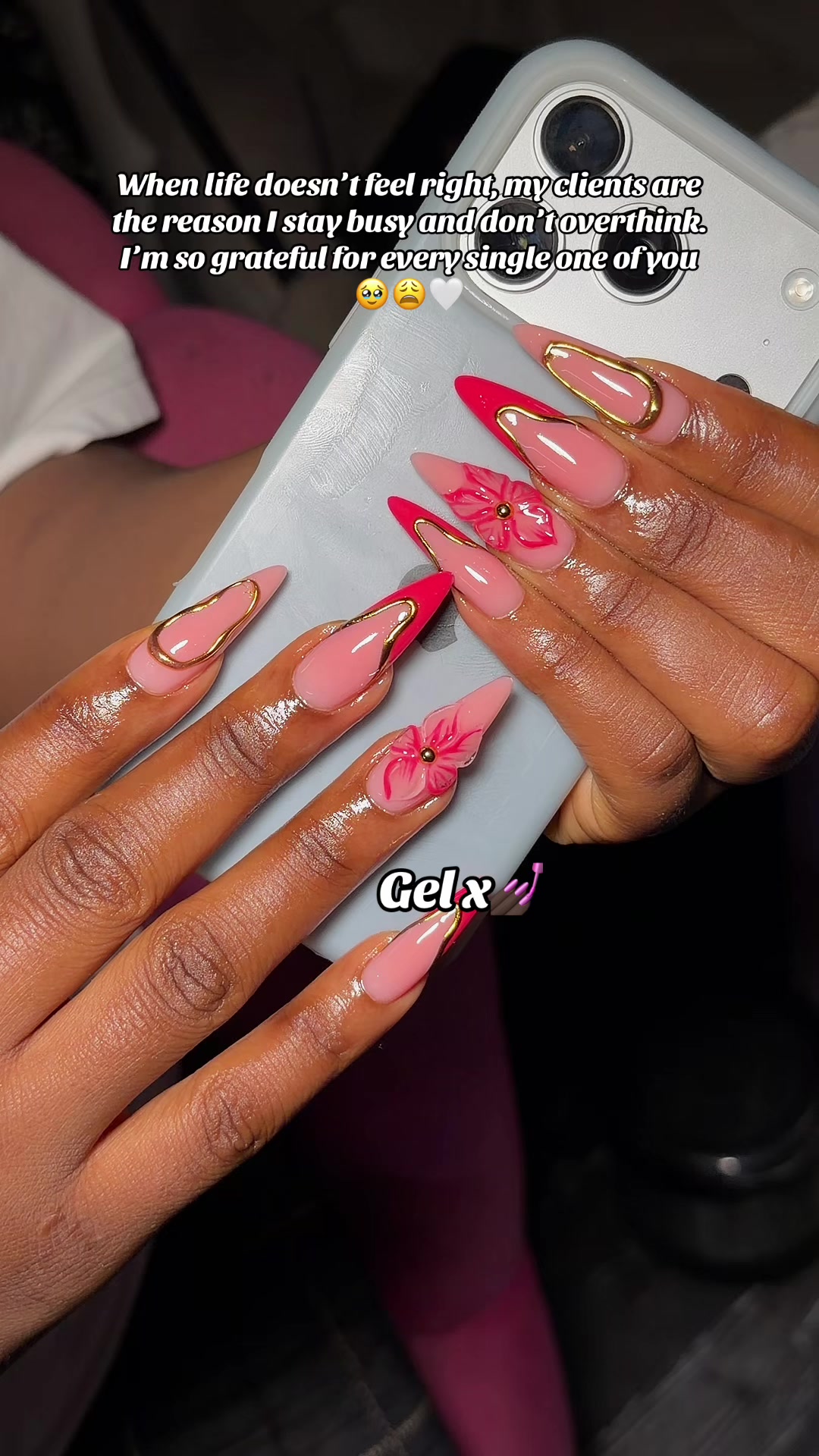 @Nail technician in Ibadan