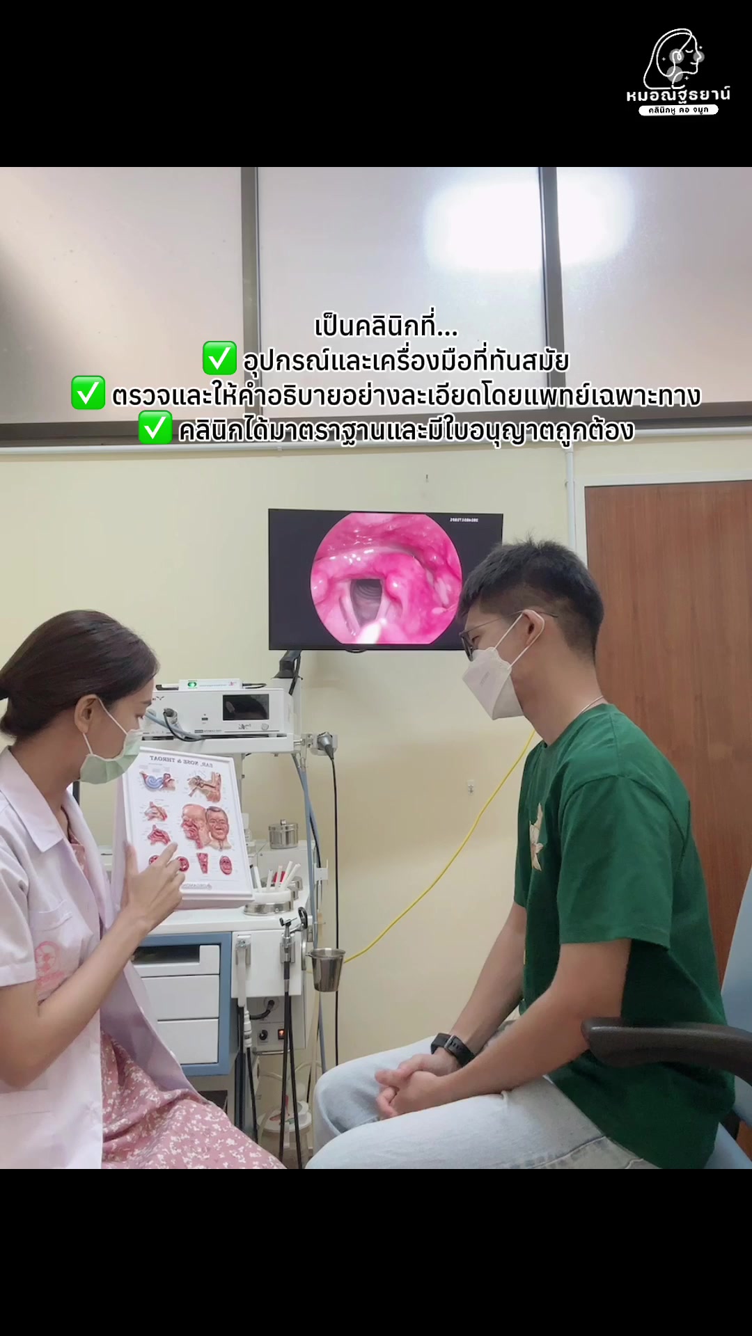 @คลินิกหมอณัฐธยาน์ หู คอ จมูก