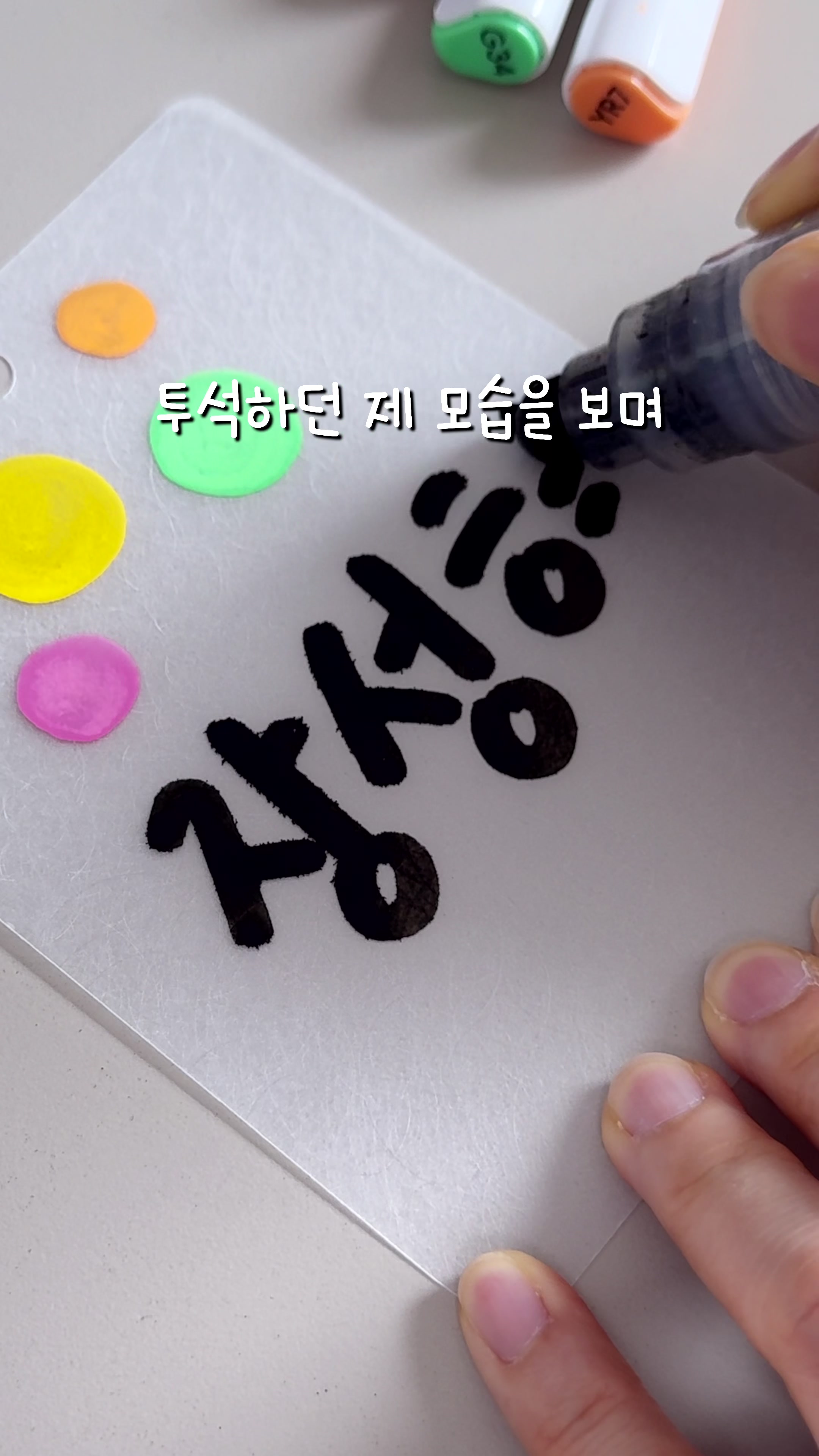 @이느낌 작가ㅣ이느낌 꽃과캘리