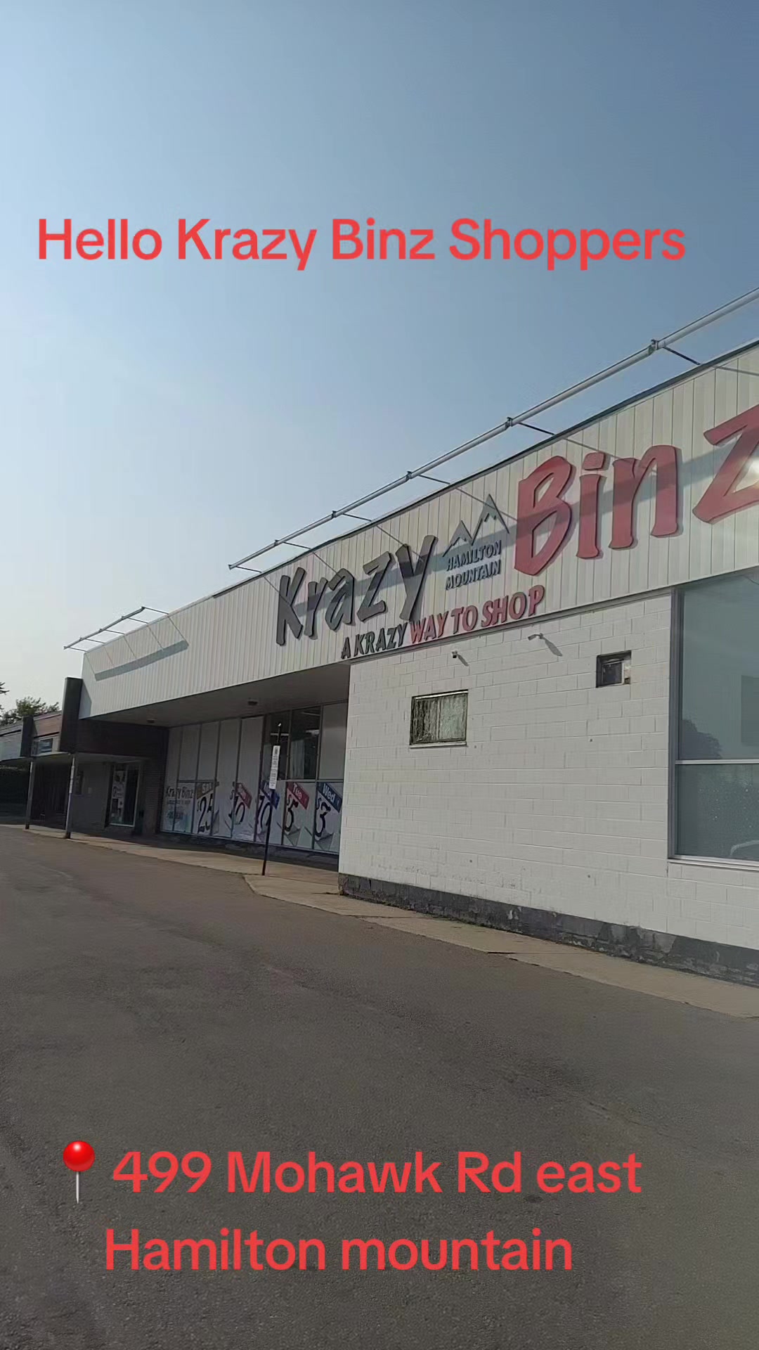@Krazy Binz Hamilton Mountain