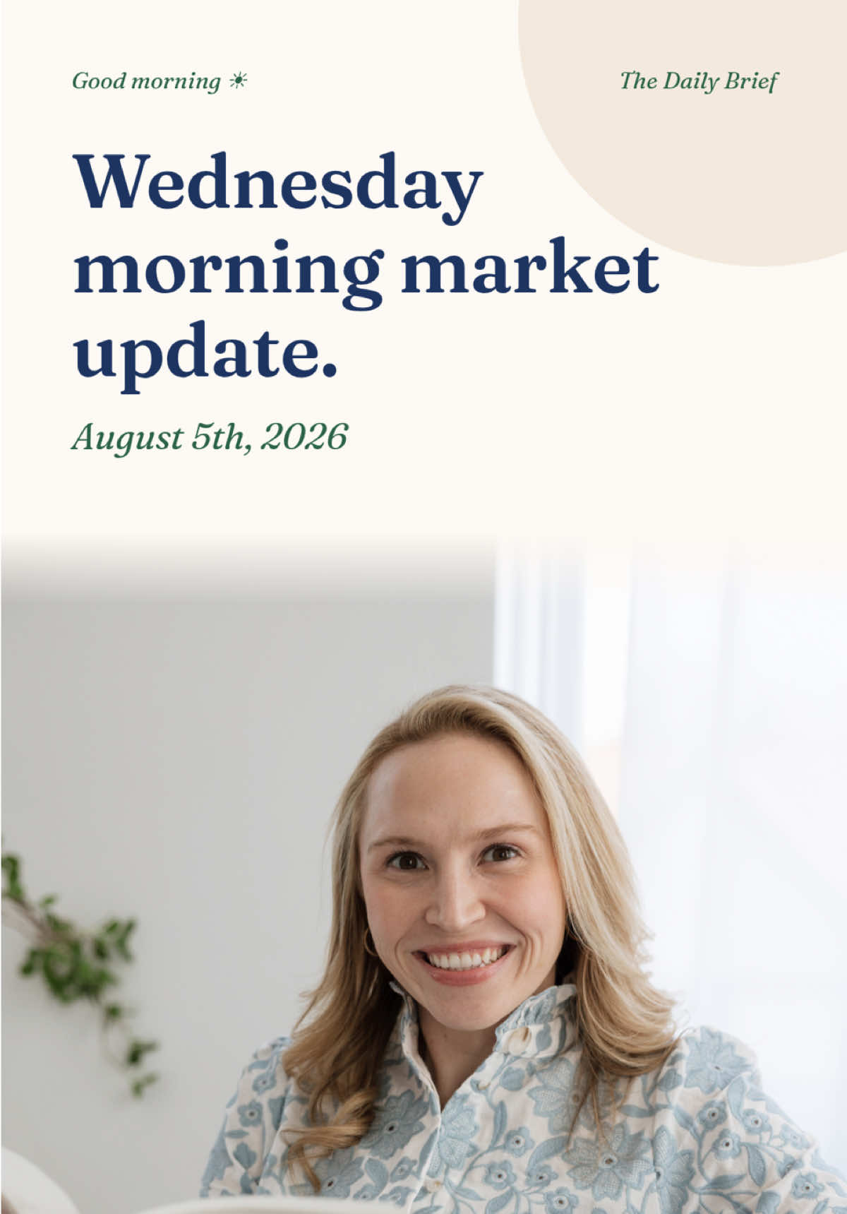 @Kristen Zisek | Market Updates
