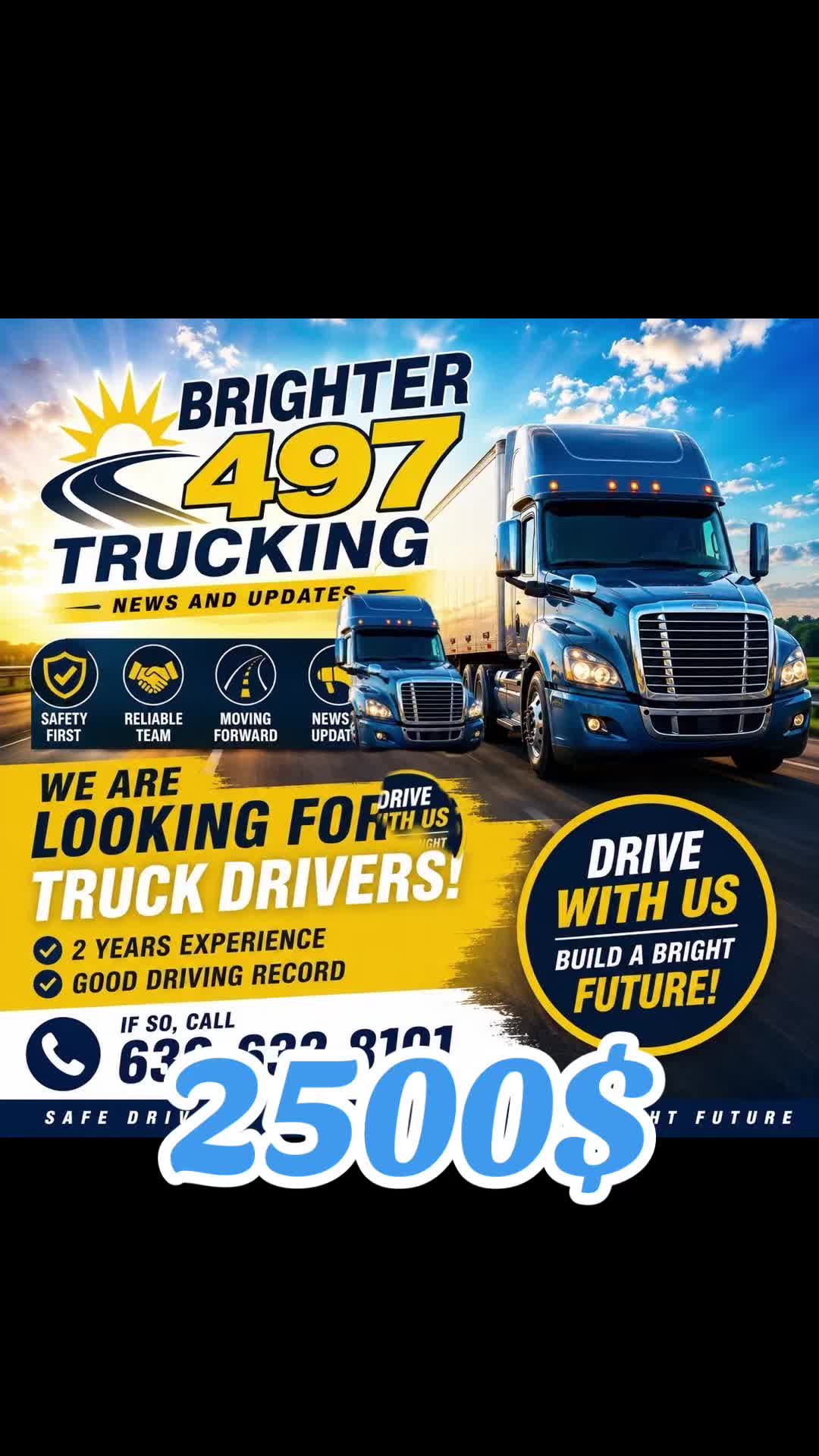 @brightfuture497 Trucking news