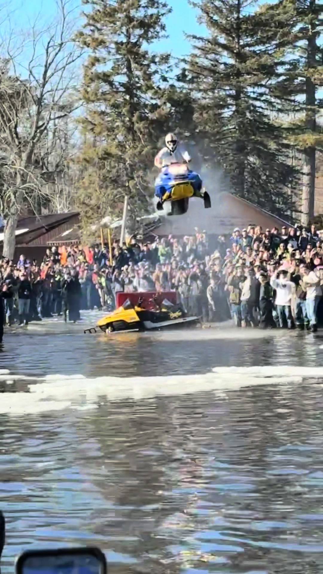@Pickerel lake jump in