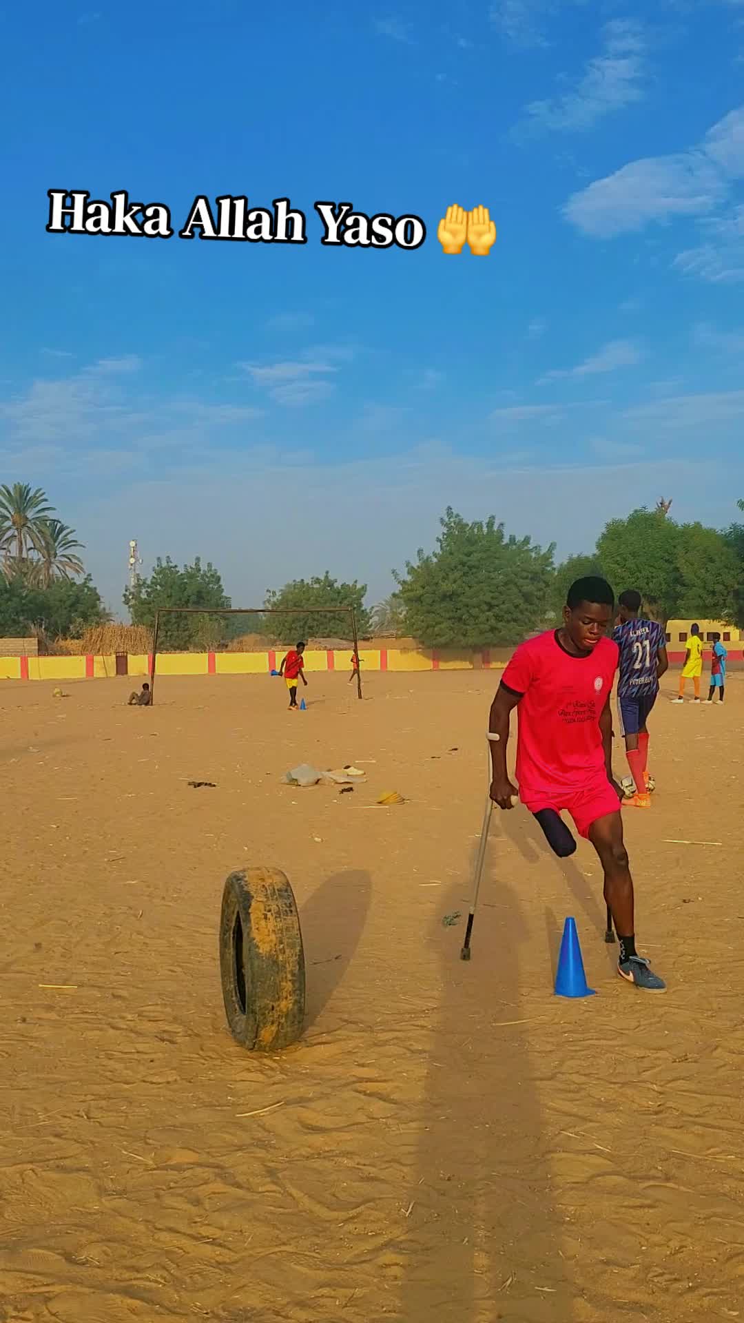 @Najeeb one Leg ⚽
