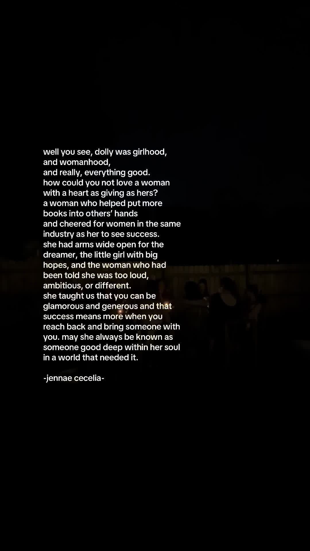@Jennae Cecelia Poetry