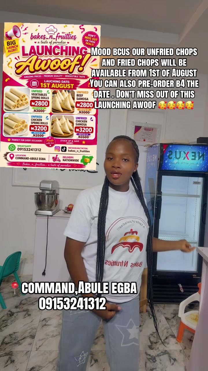 @Baker in command/abule egba 🎂