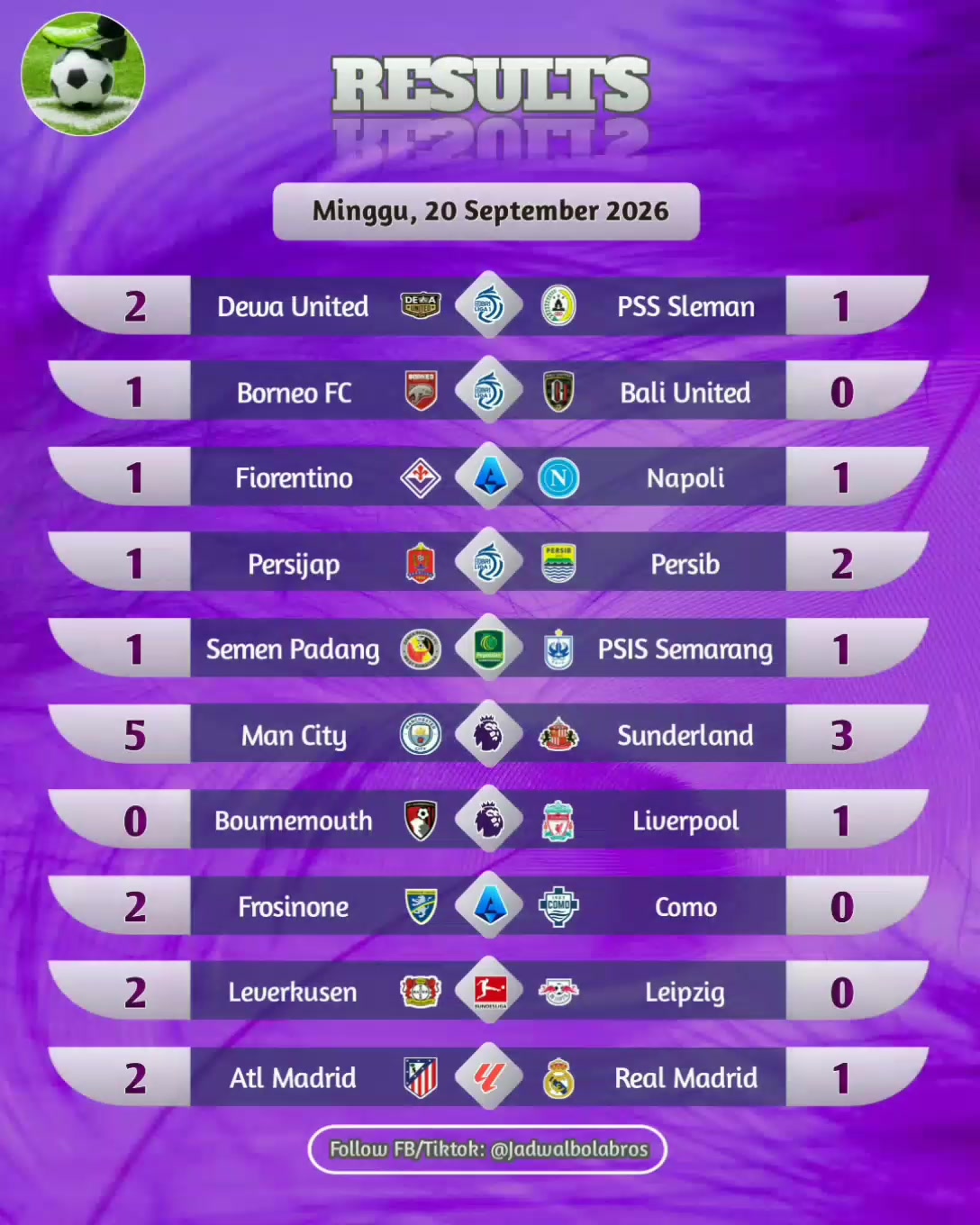 @Jadwal Bola Bros