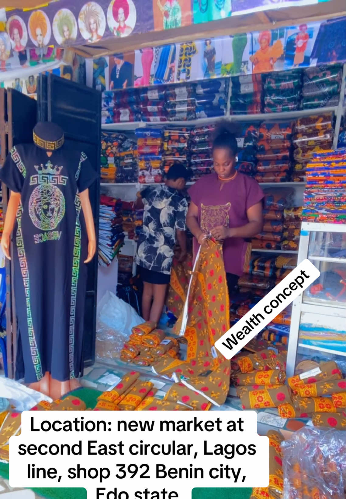 @HOME OF TEXTILE &GELE IN BENIN