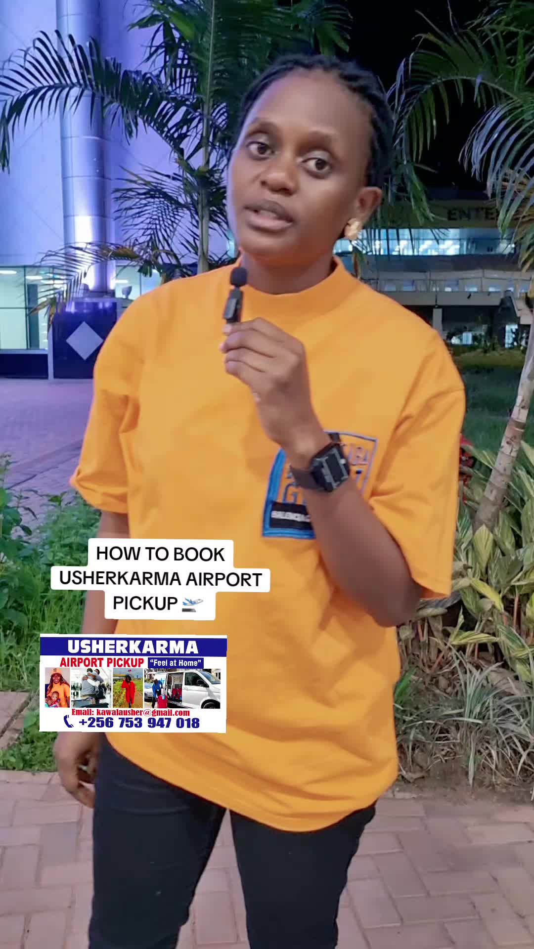 @USHERKARMA AIRPORT PICKUP 🇺🇬