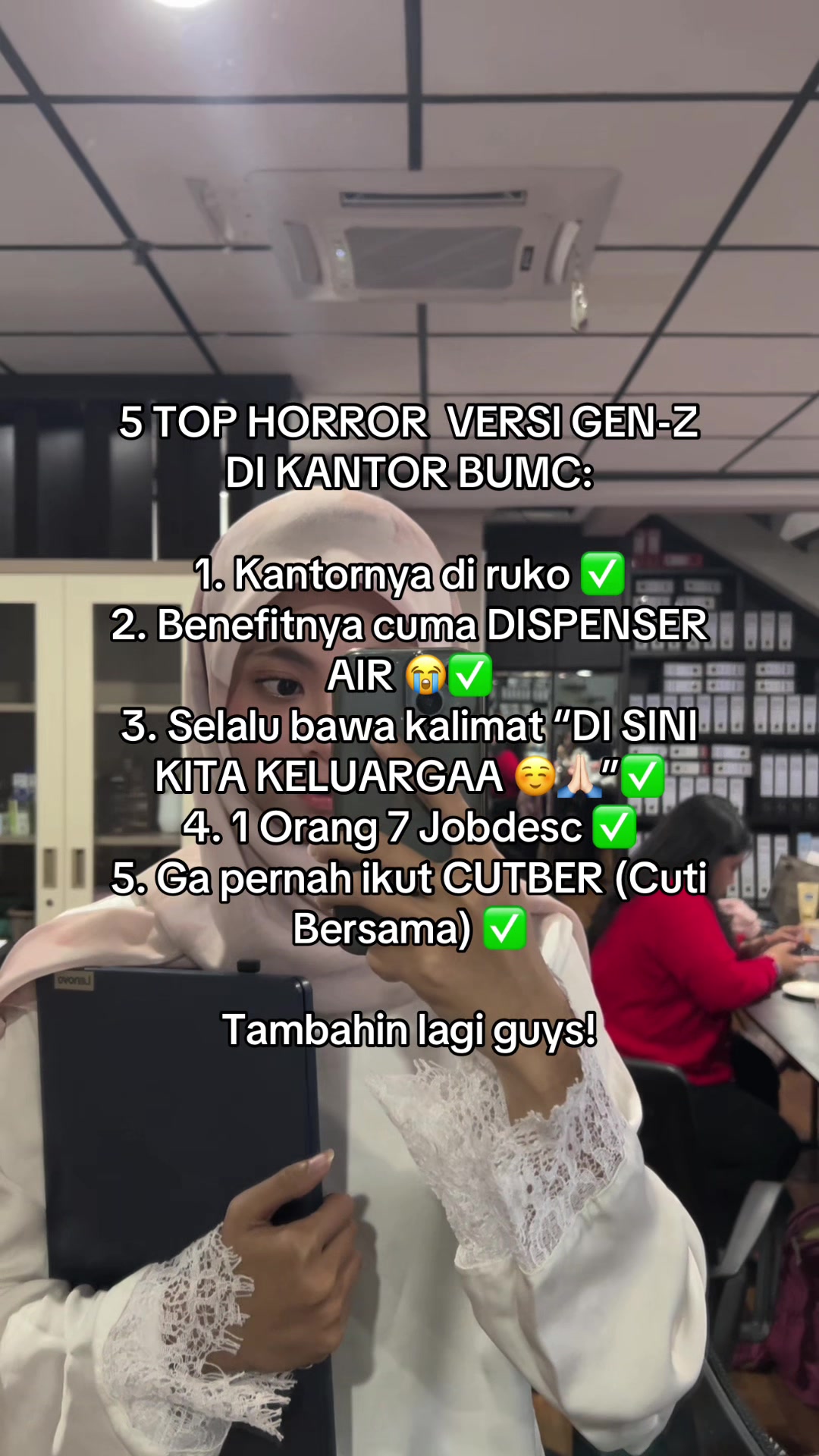 @Kerjanya Survive Aja
