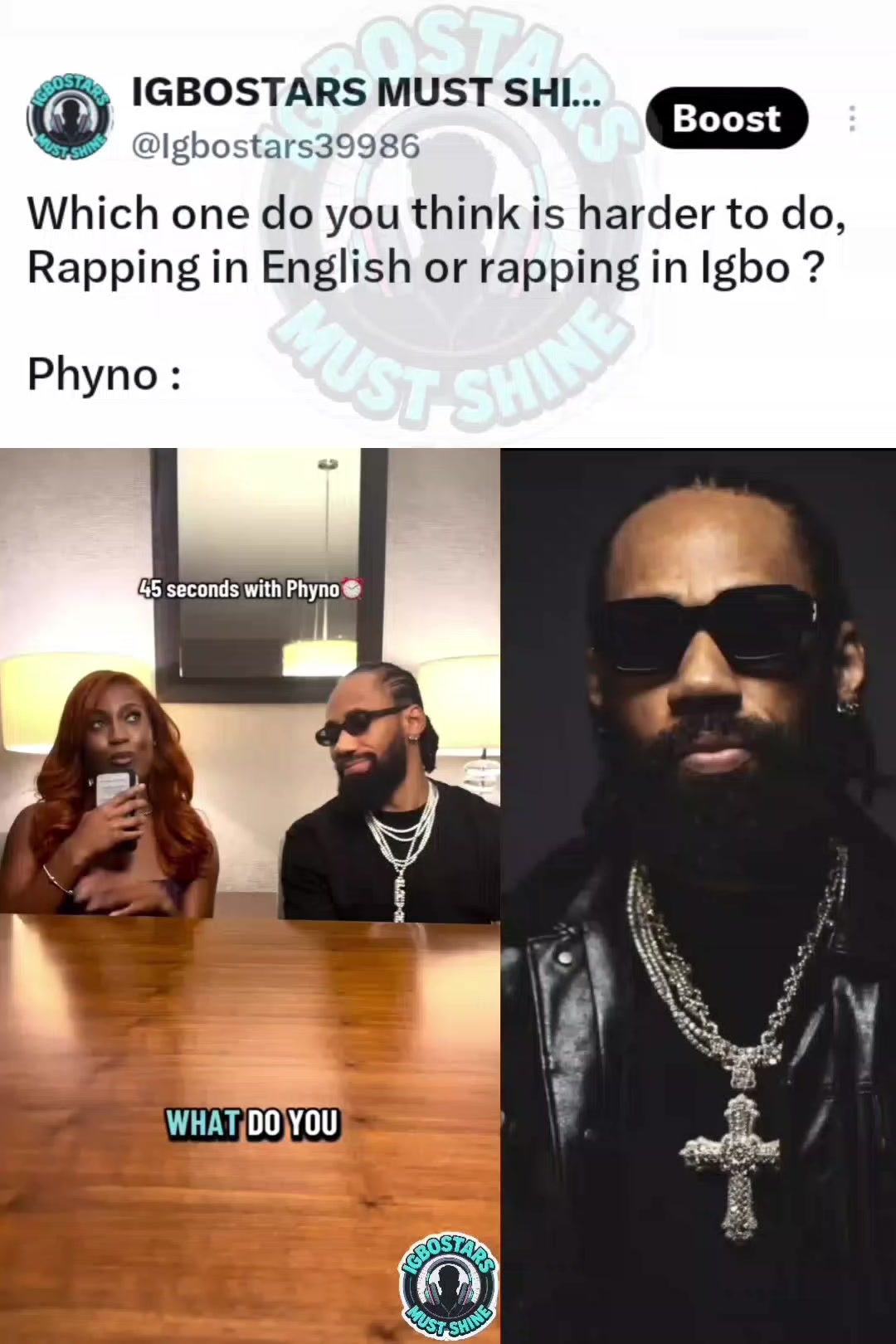 @Igbostars Must Shine ๐ฏ๐ช