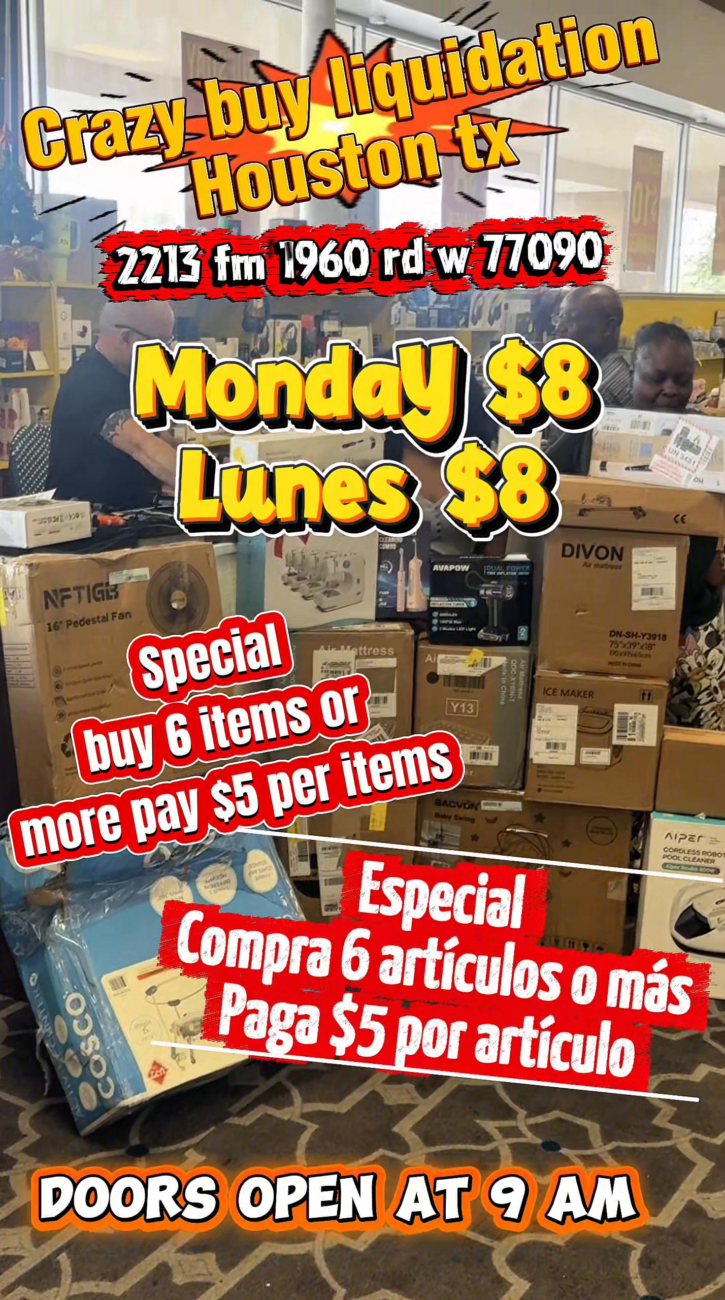 @CRAZY BUY LIQUIDATION