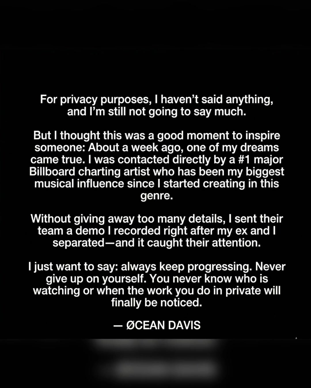 @Øcean Davis