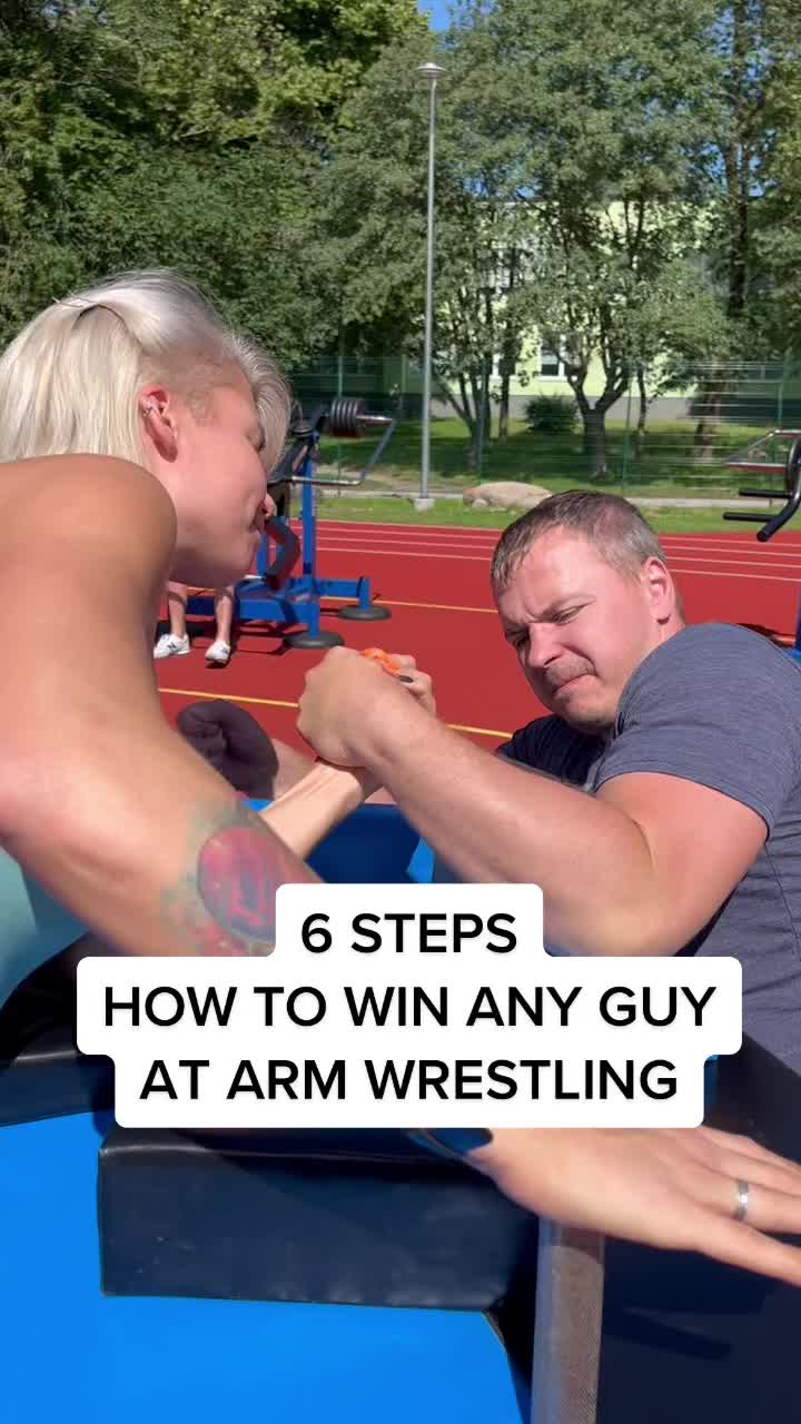 @Arm wrestling girl