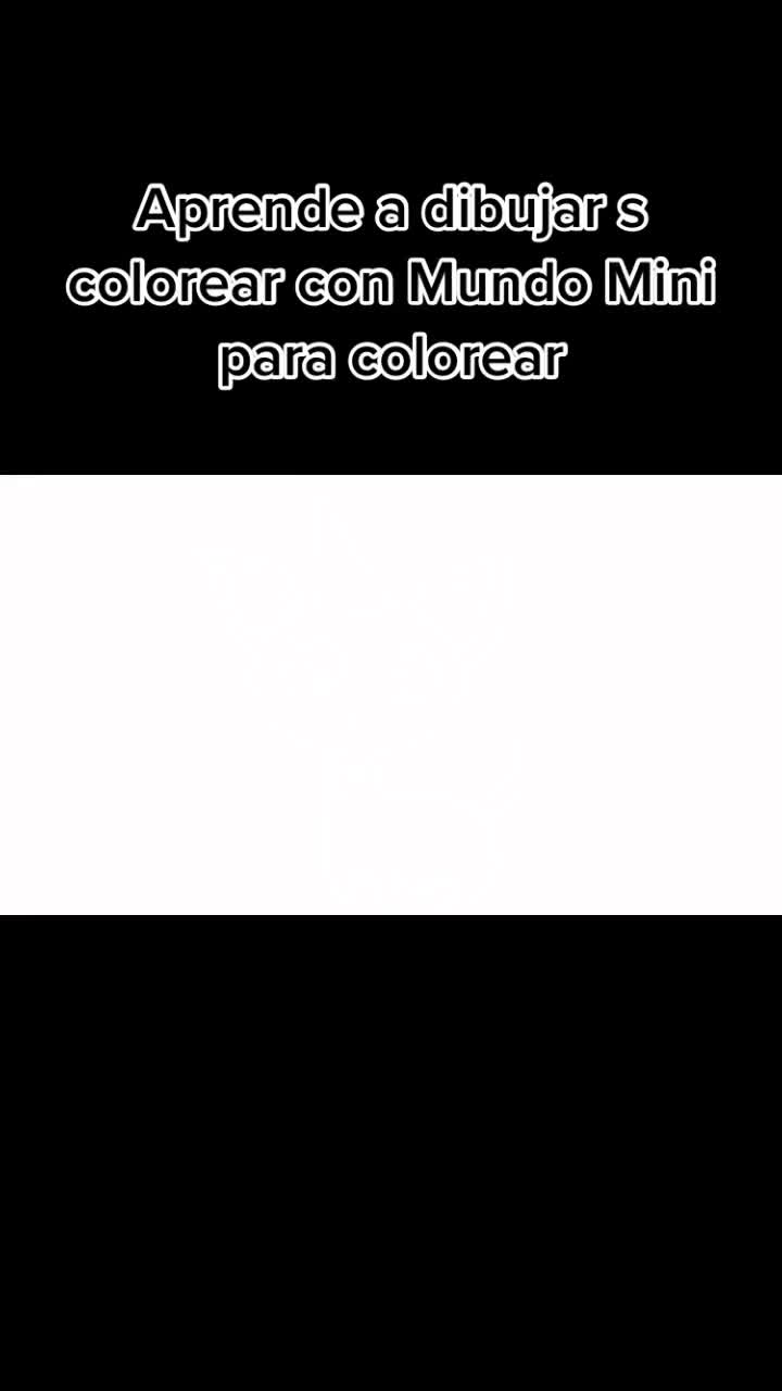 @Mundo mini para colorear