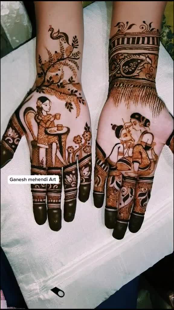 @mehendiArtist ganesh