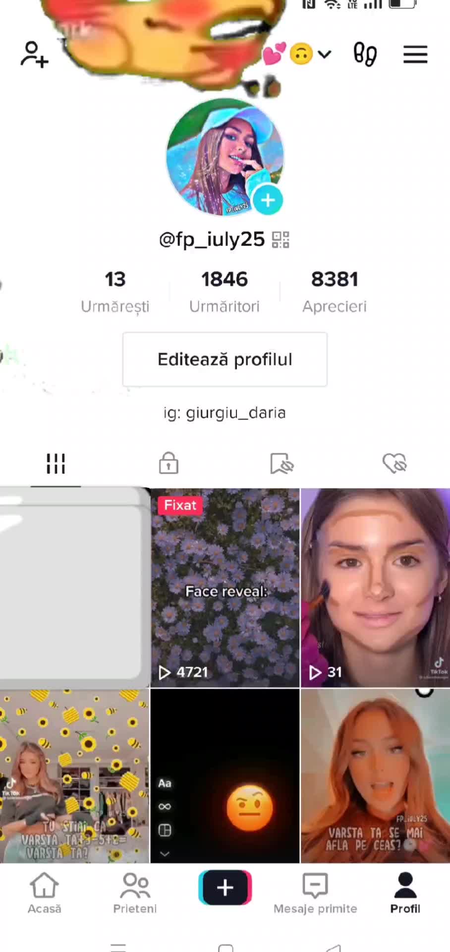 @Iulișor pe viață 💕🙃