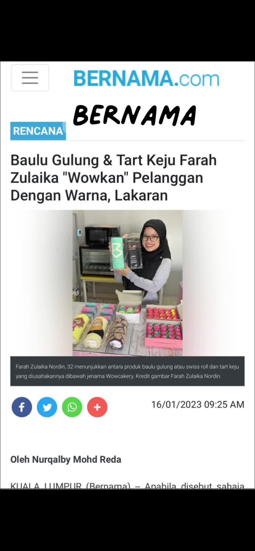 @Farah | Wowcakery