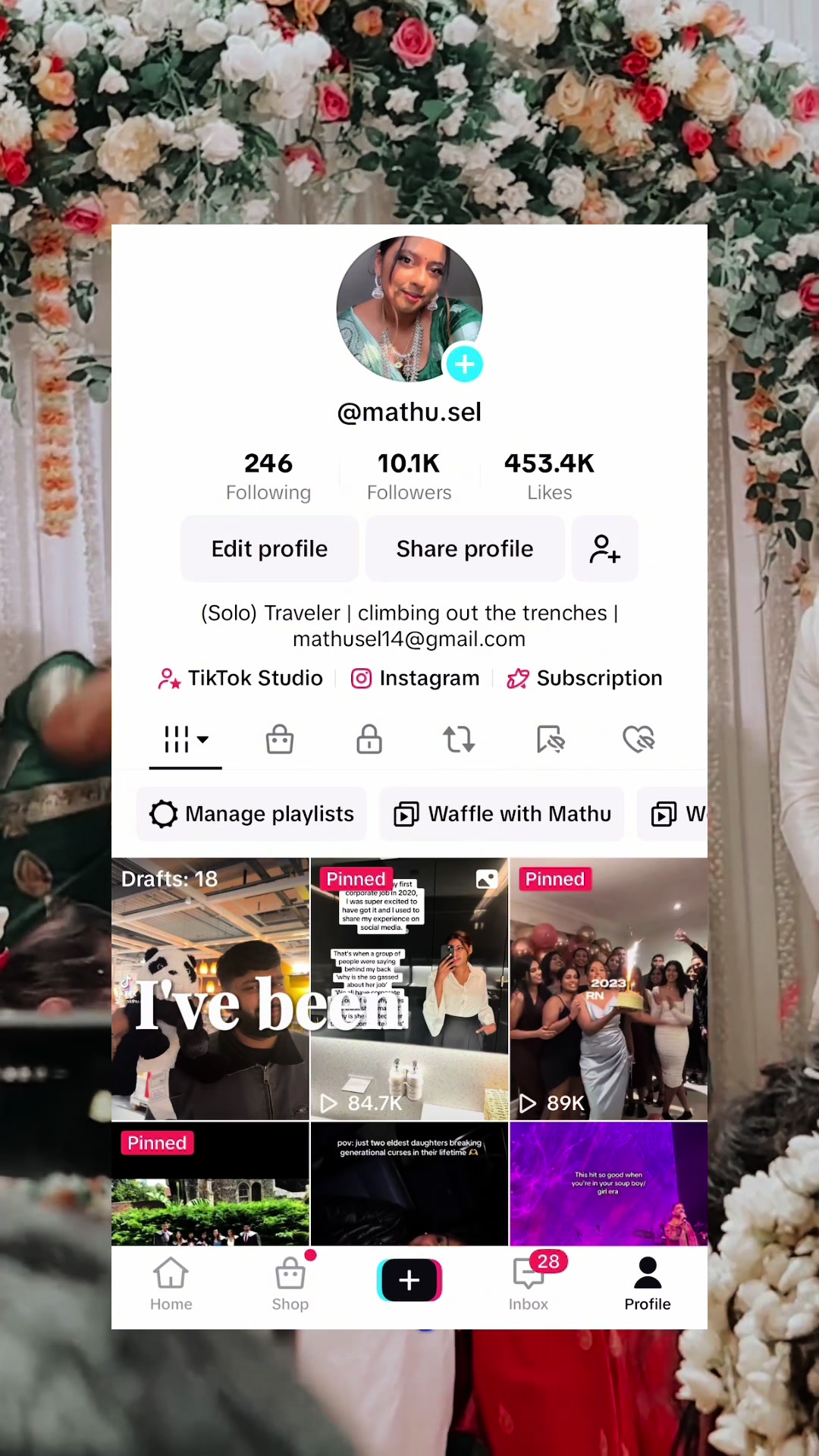 @Wedding Content Creator