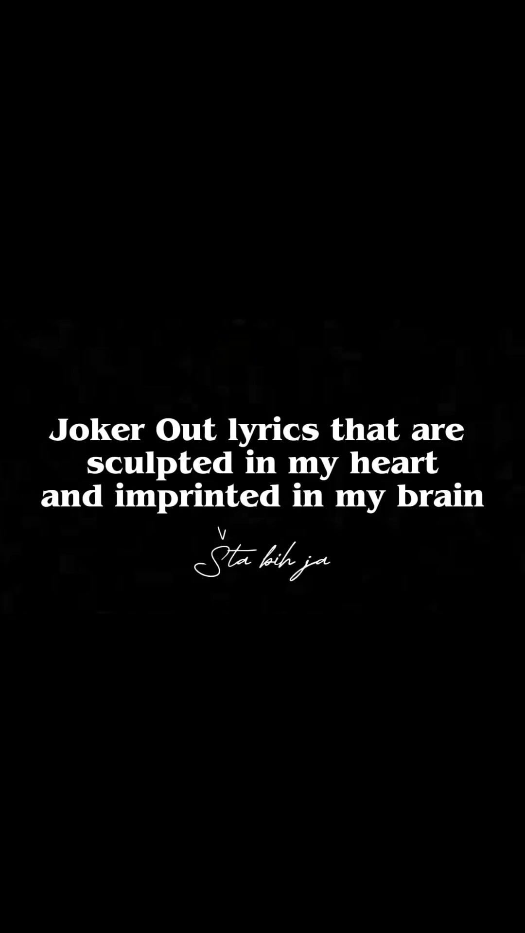 @Joker Out era