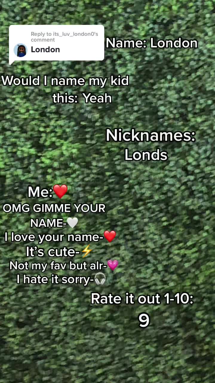 @Rating Names 😃