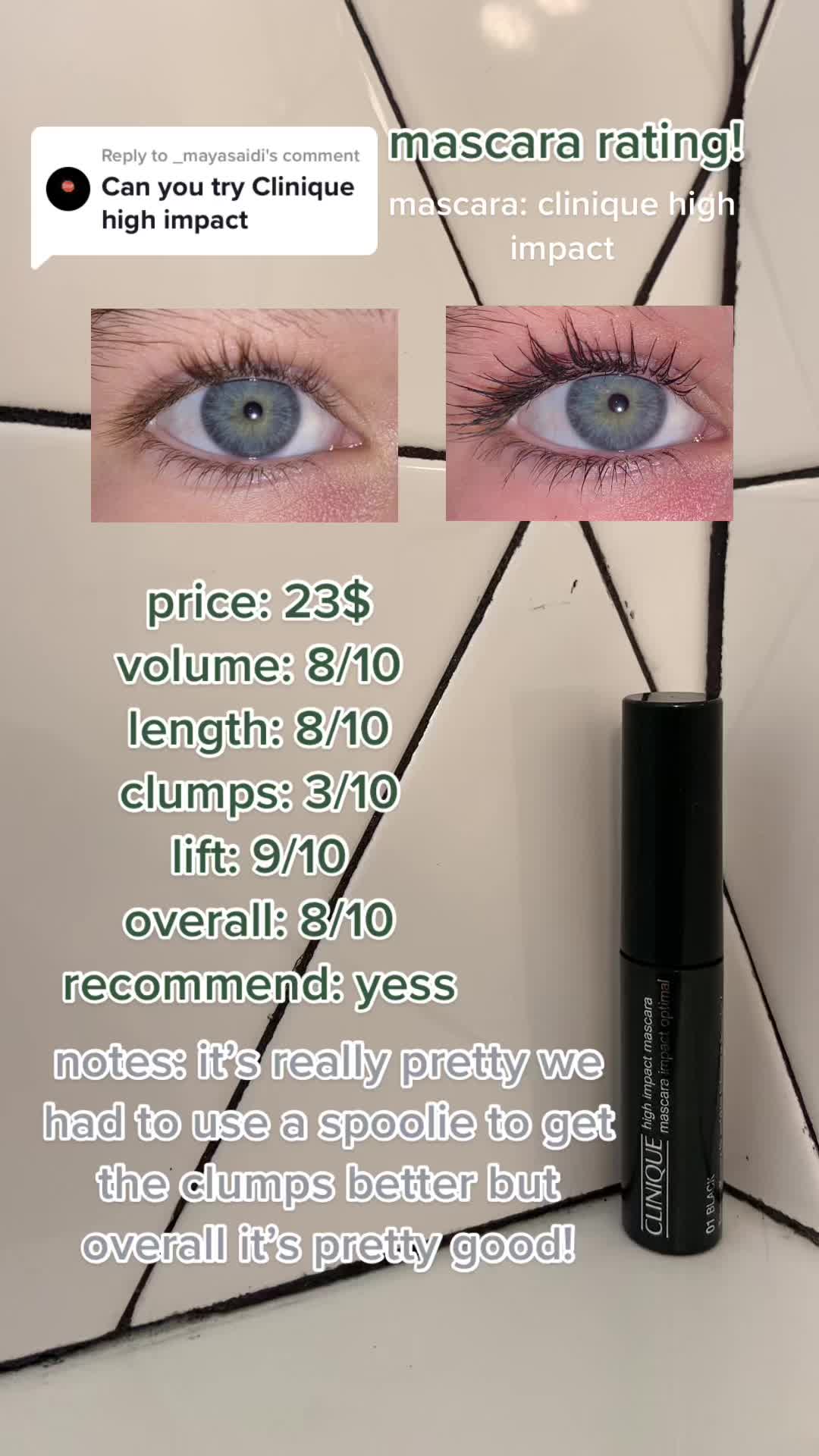 @mascara rating!!