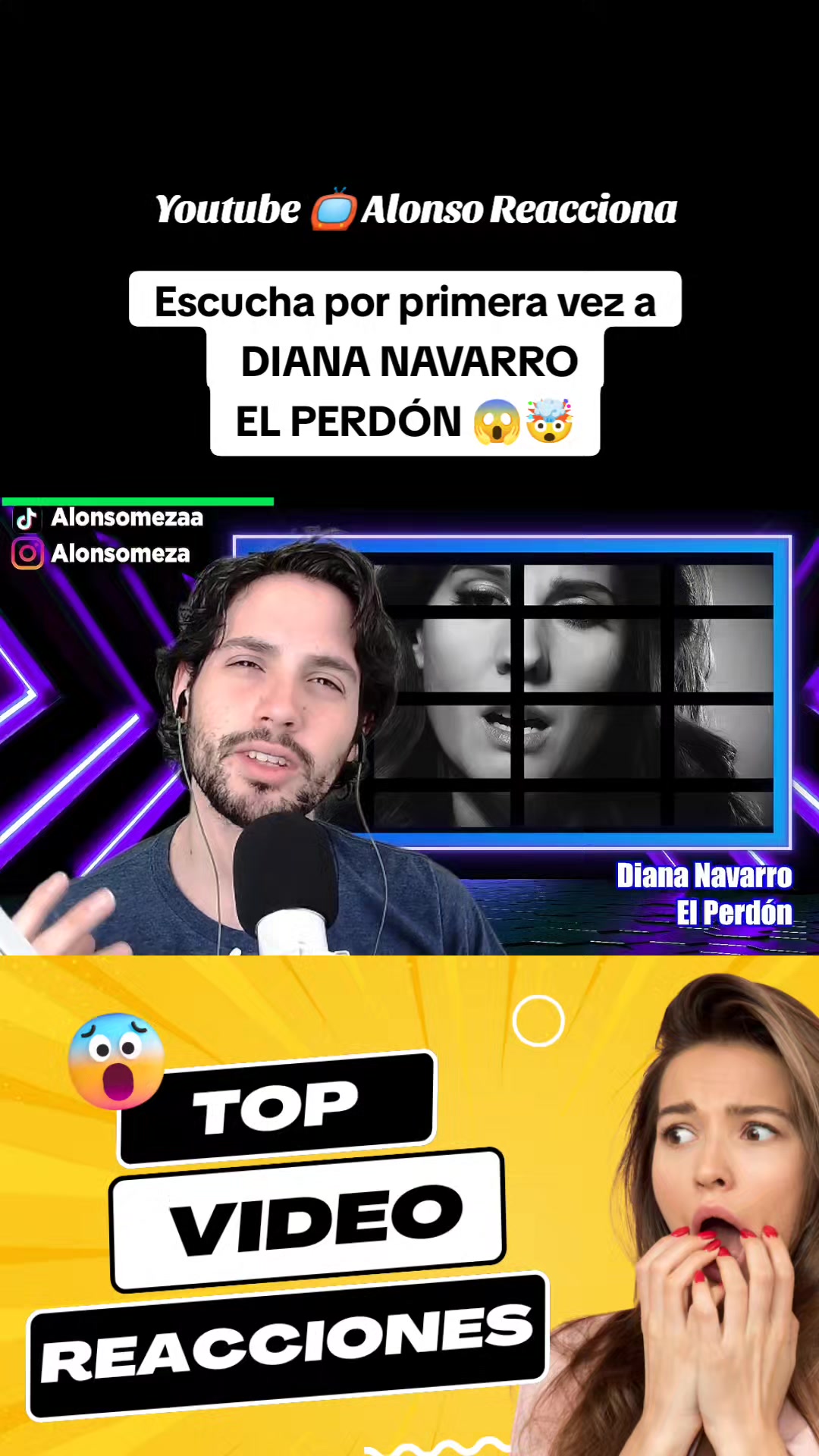 @v&iacute;deo Reacciones
