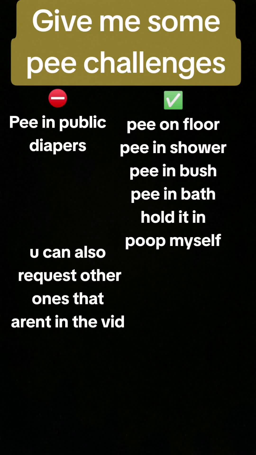 @pee and poop