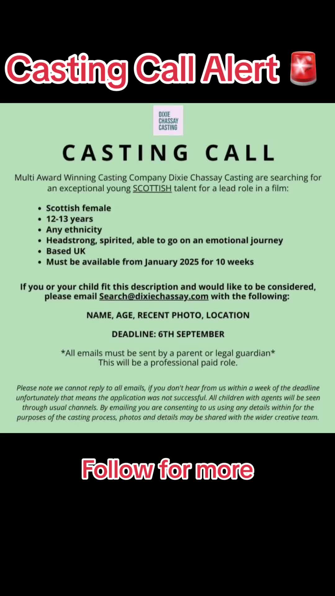 @UkCastingCalls