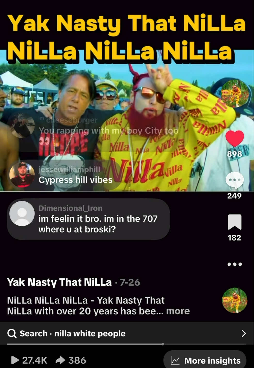 @Yak Nasty That NiLLa