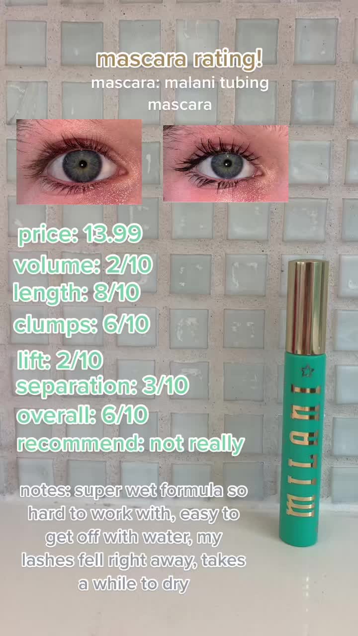 @mascara rating!!