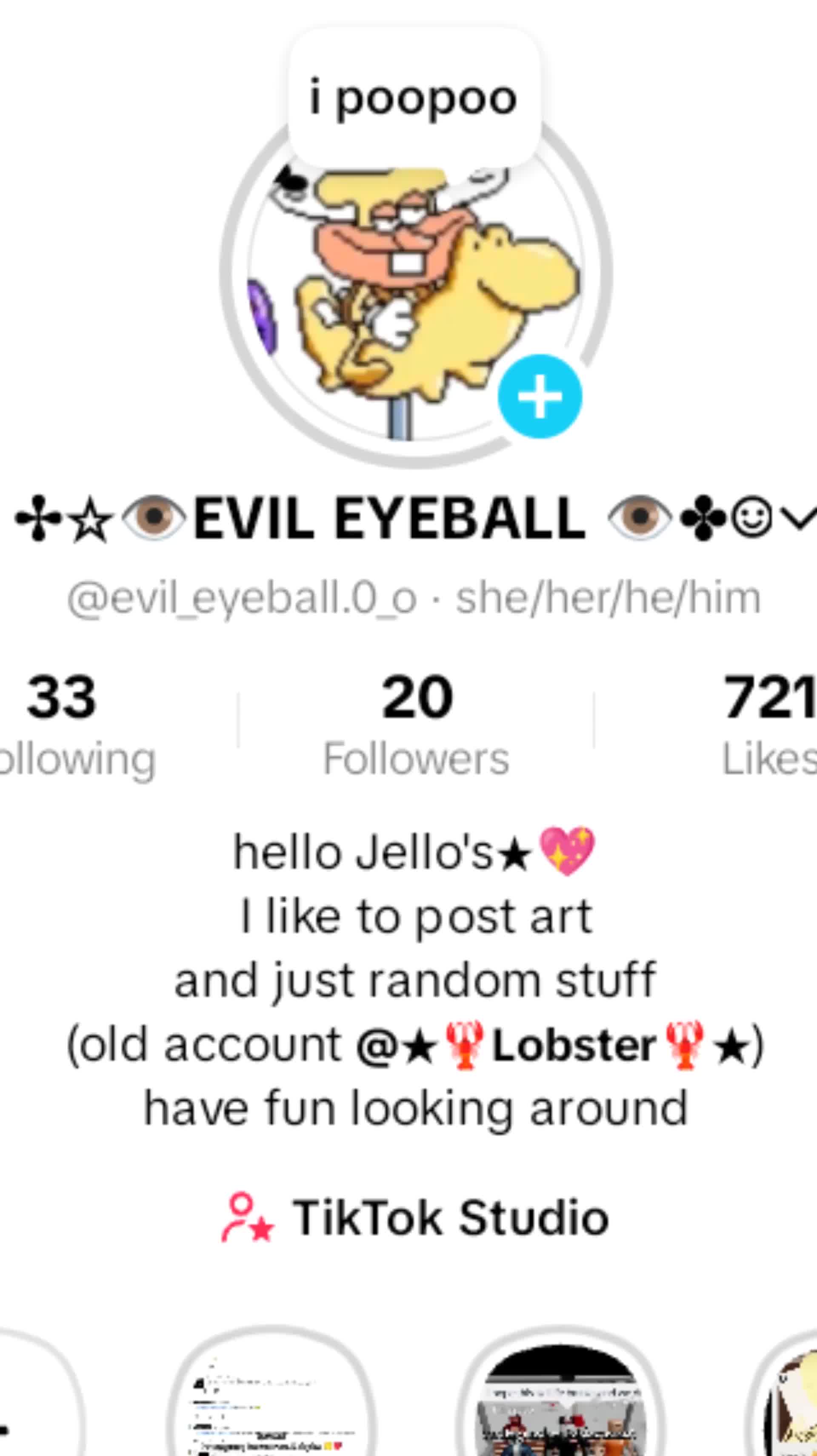 @⋆~。👁️EVIL.EYEBALL👁️⋆。𖦹°⭒˚。⋆