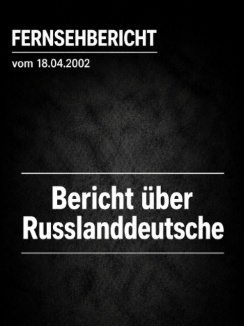 @Wolgadeutsche Lieder