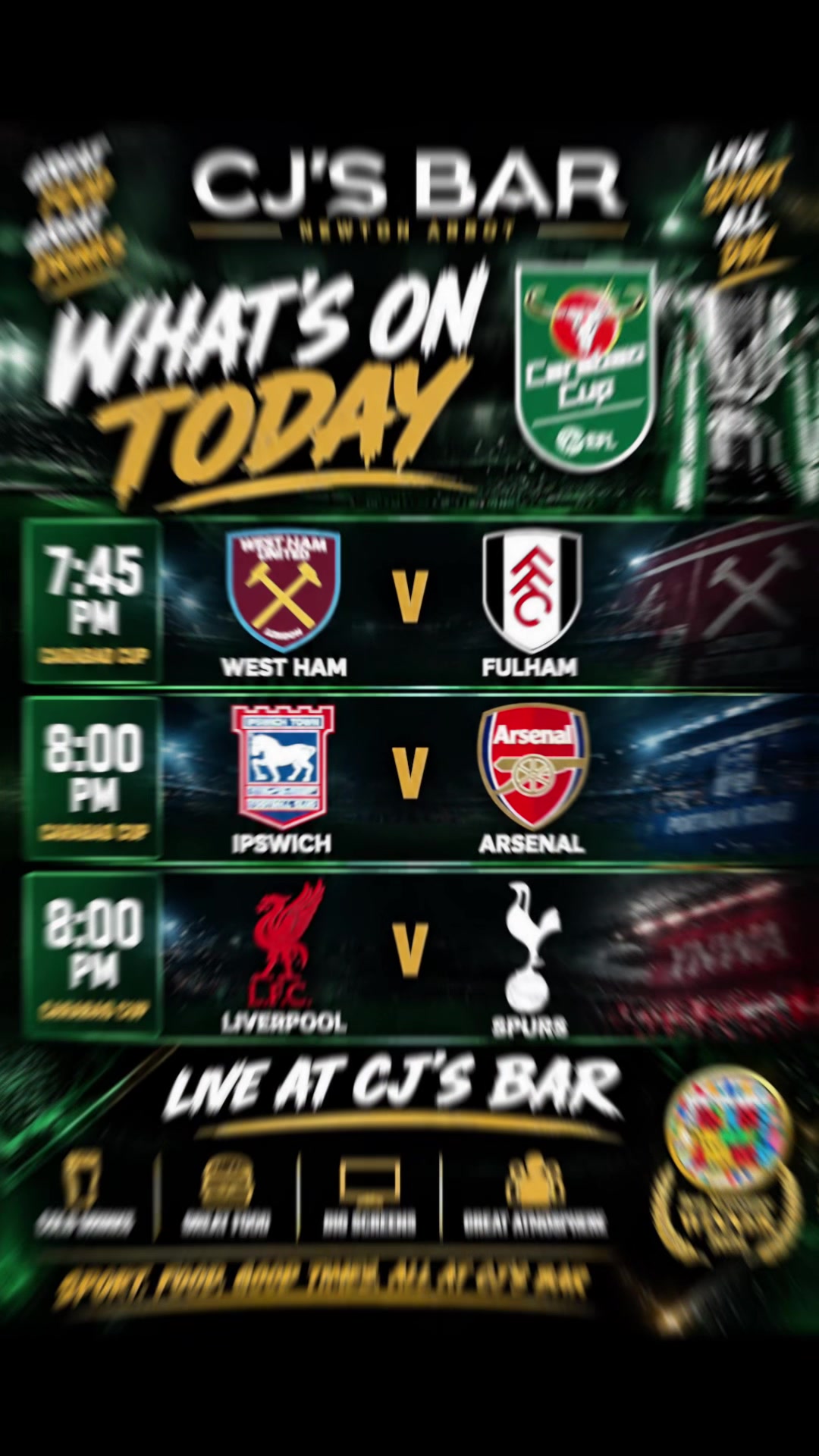 @CJ’s Bar