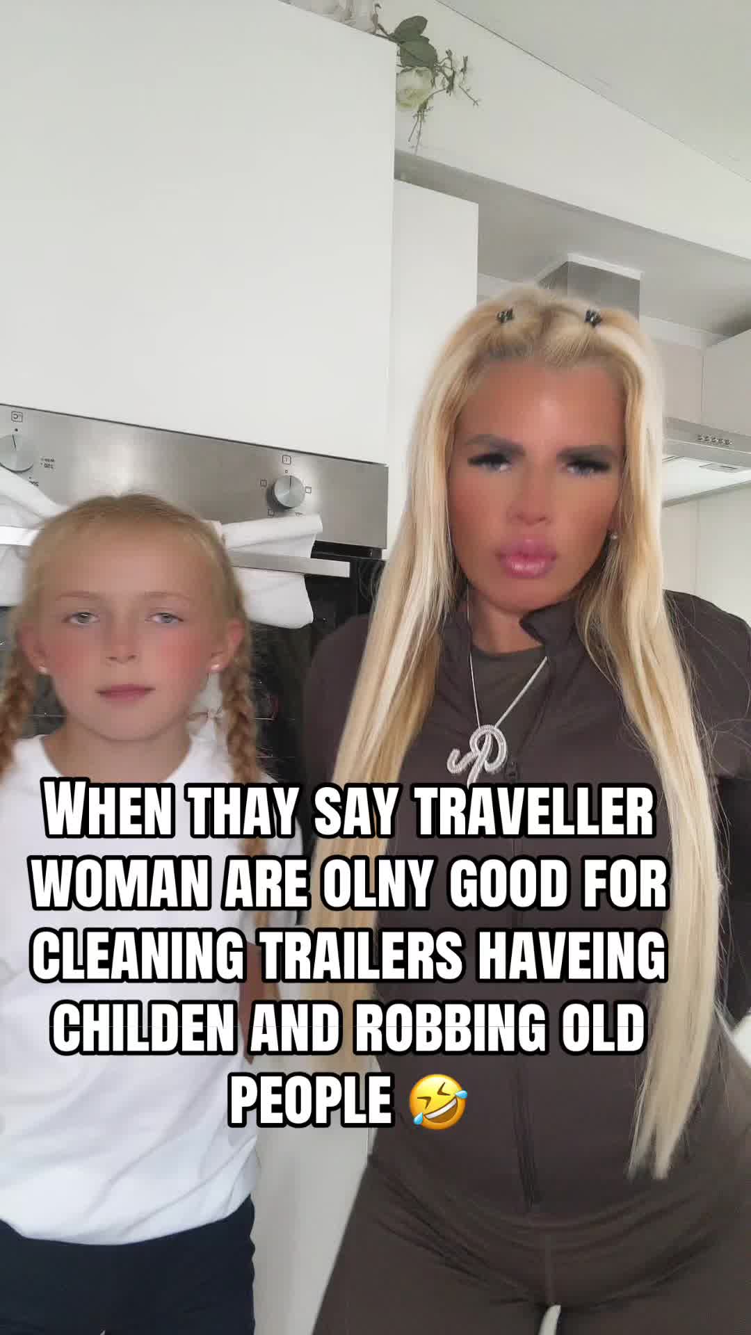 @The crazy blonde