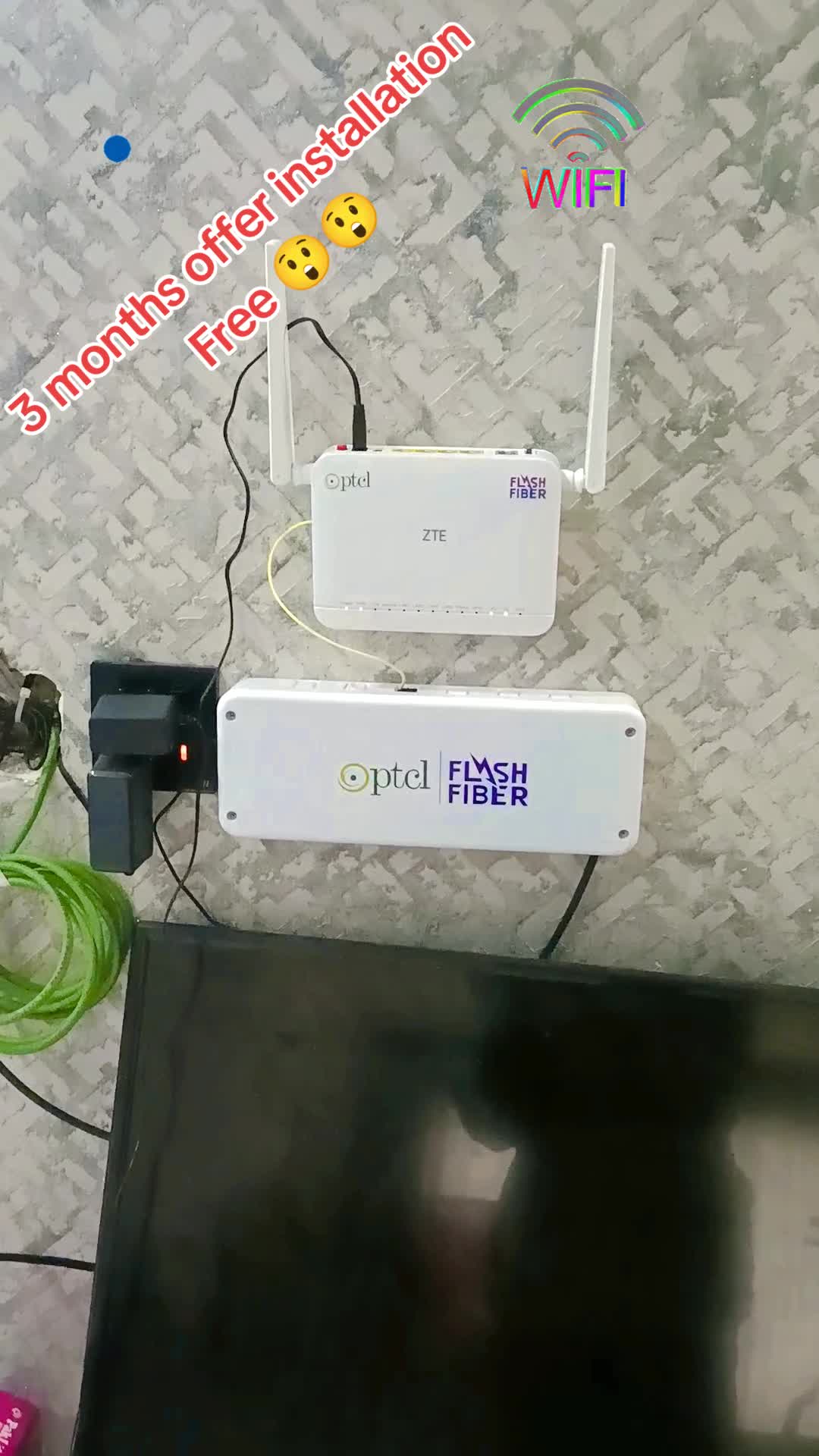 @Ptcl&hearts;Flash Fiber internet lhr