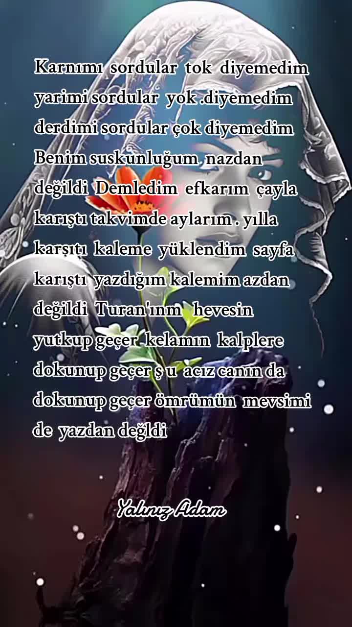 @๐น๐ท. YALINIZ ADAM ๐น๐ท