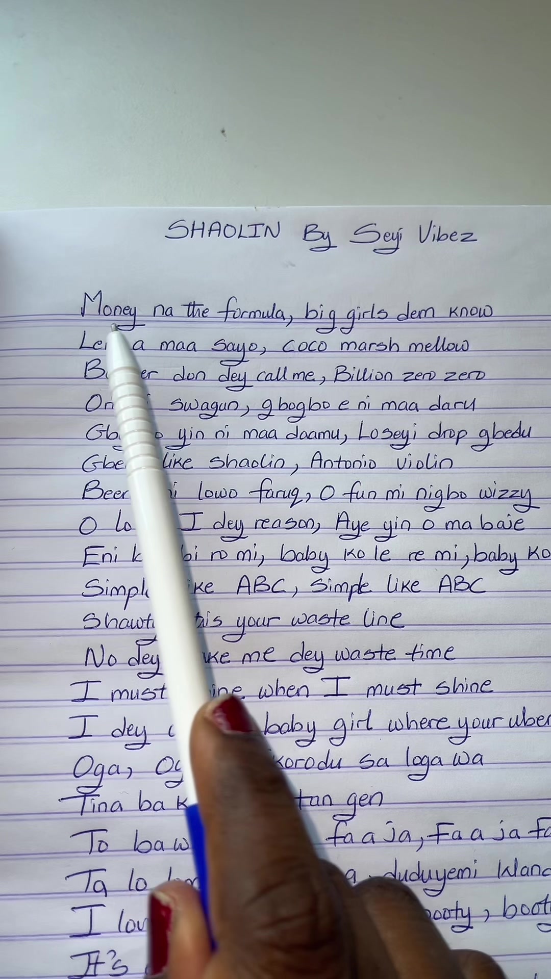 @Lyrics by Bettie 💙