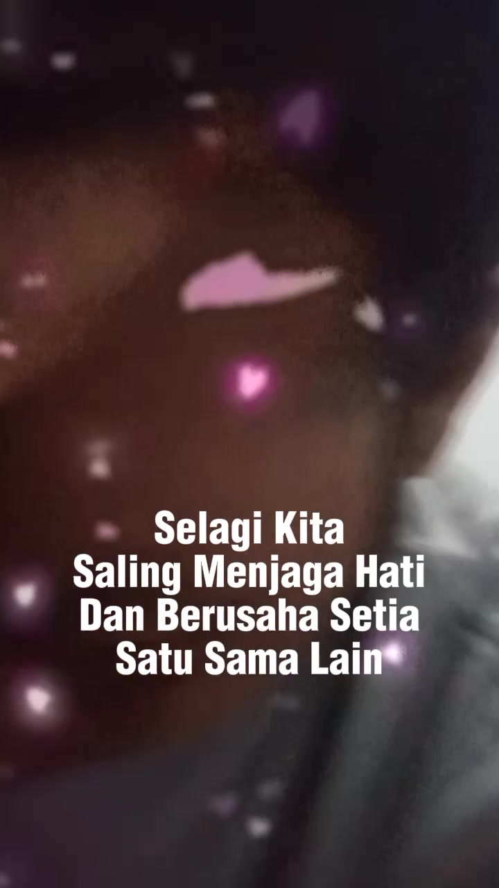 @Harus Saling setia