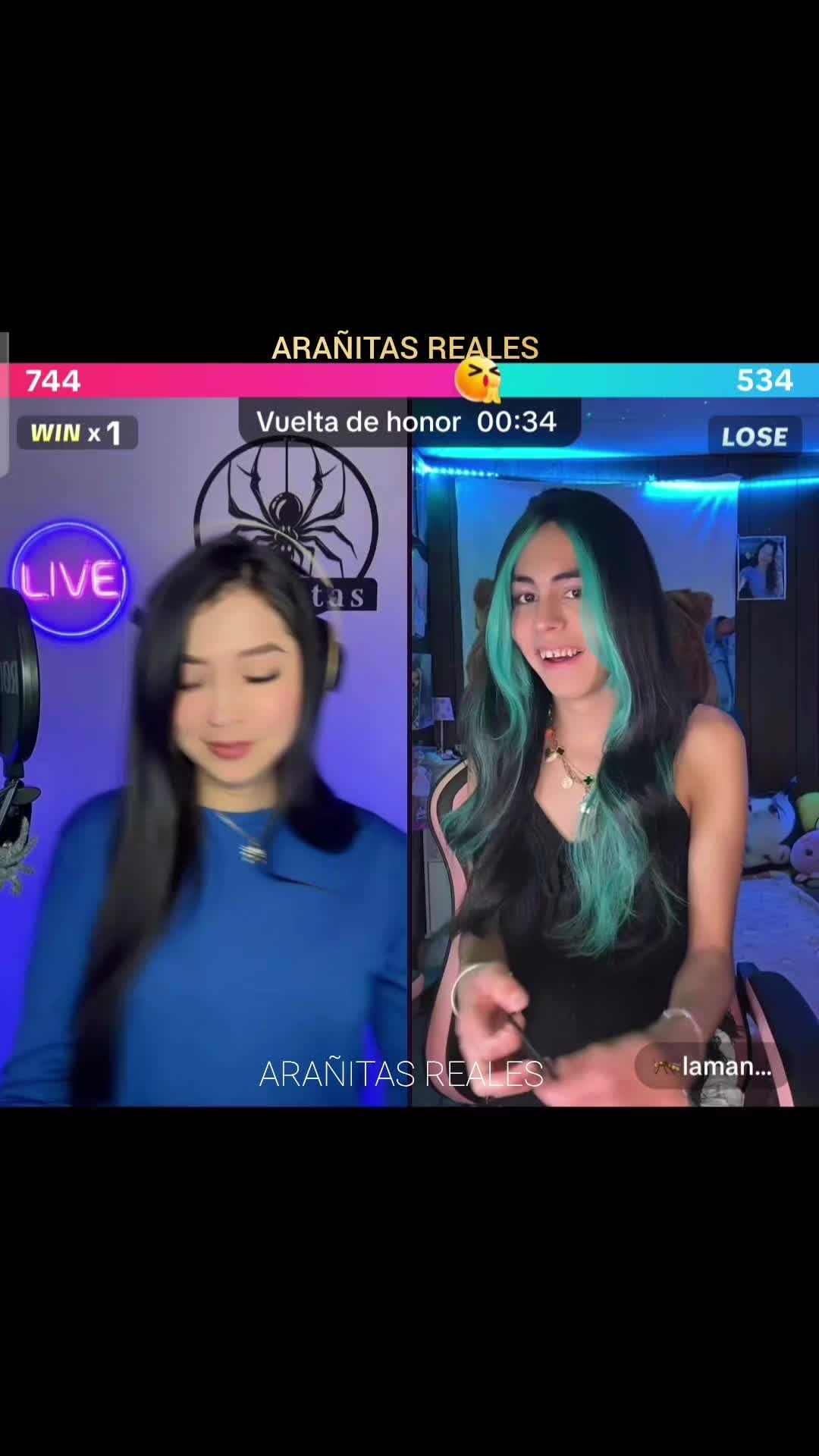 @🕷🍷Ara&ntilde;itas Reales 🎤🇬🇹