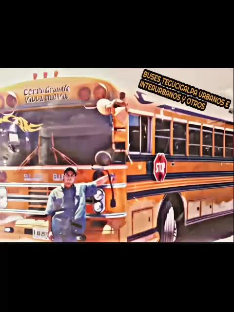 @TEGUCIGALPA, Lugares y Buses.