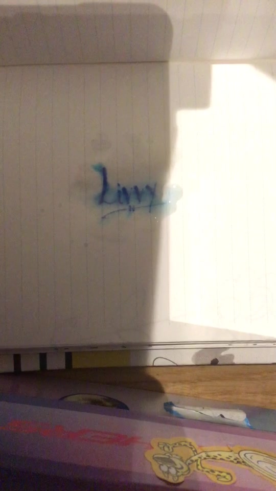 @💙 Water writing ✍️
