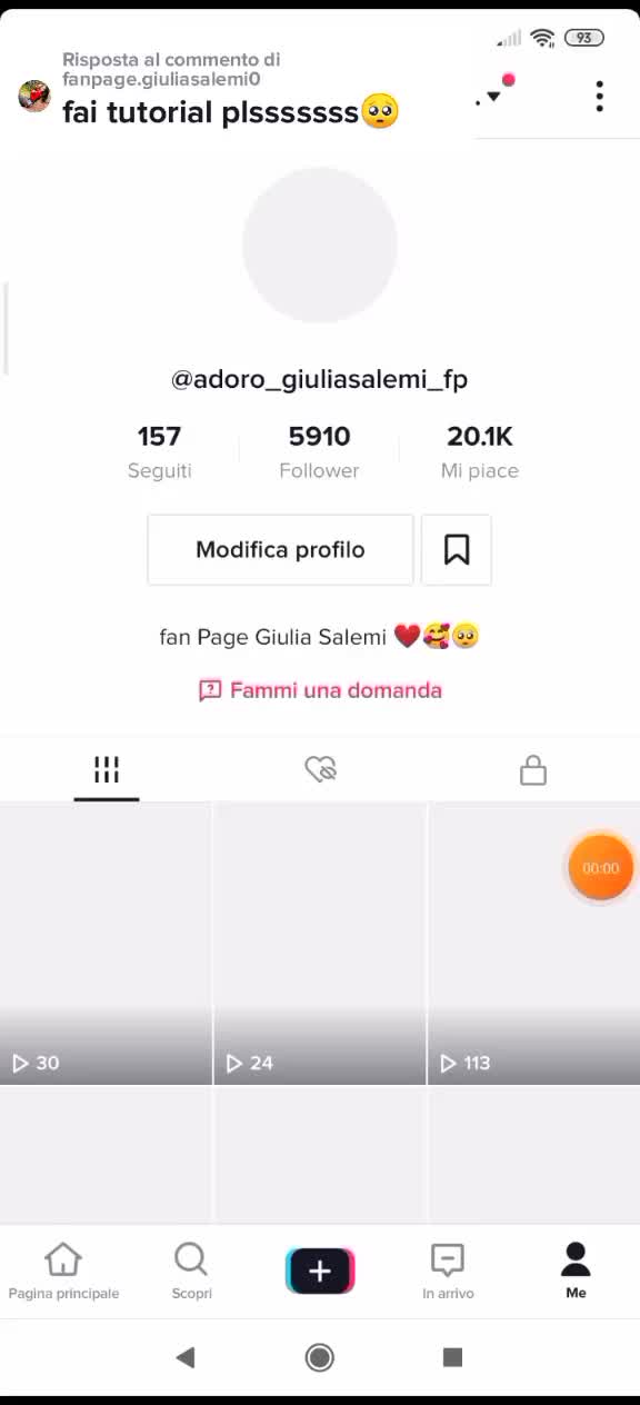 @fan Page Giulia Sara Salemi