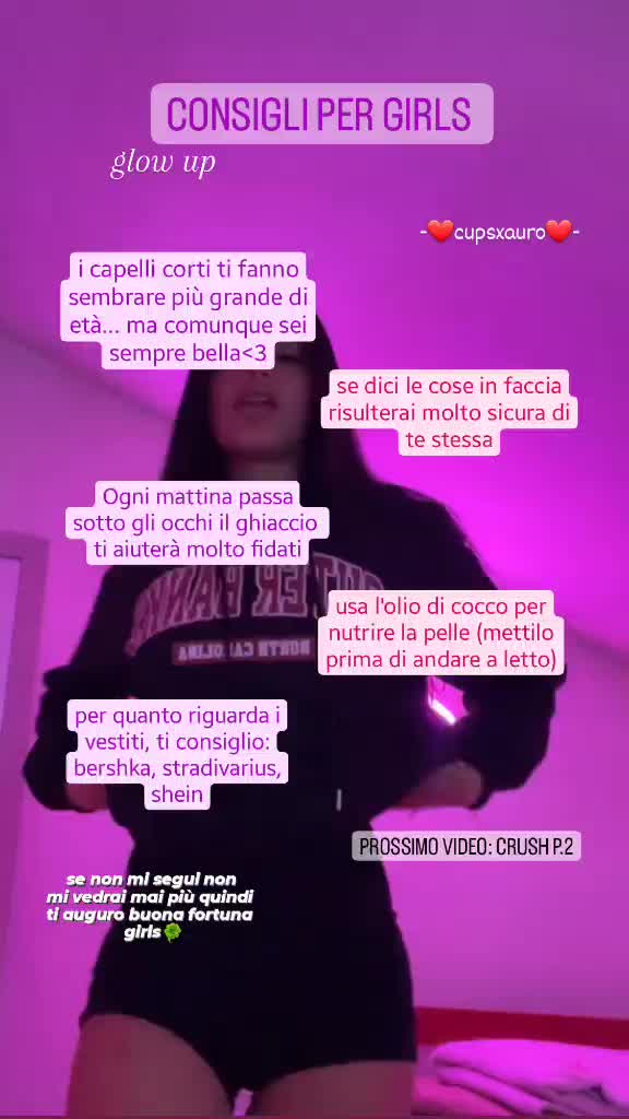 @Consigli per ragazze
