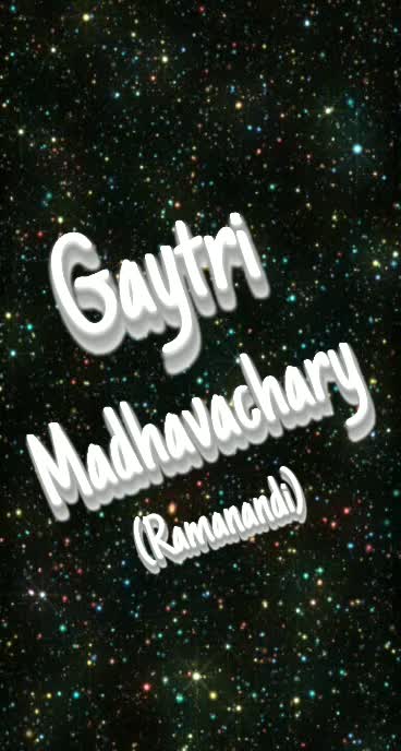 @Gaytri Madhavachray