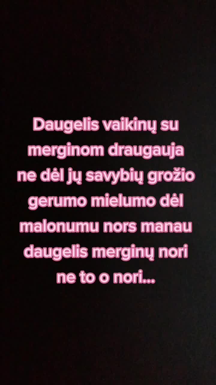 @Jei tu mergaitė užeik ❤️