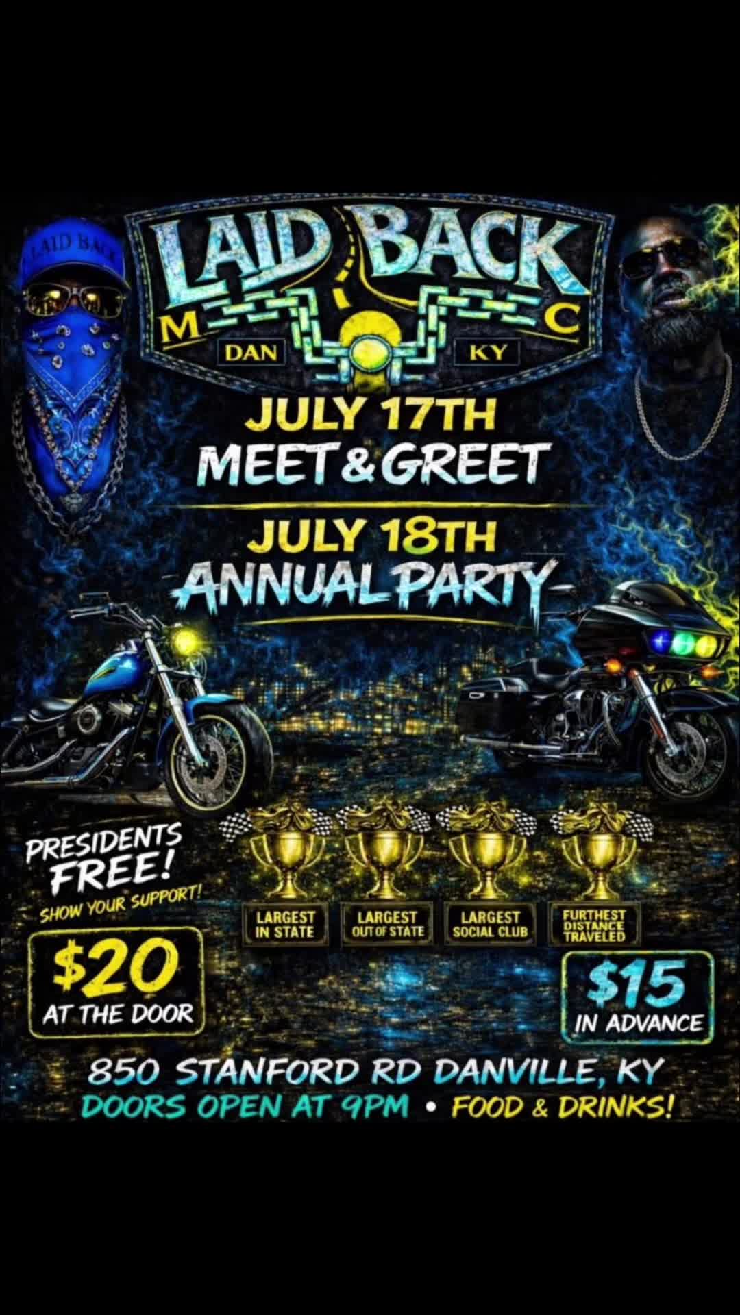 @LAIDBACK RYDAS MC