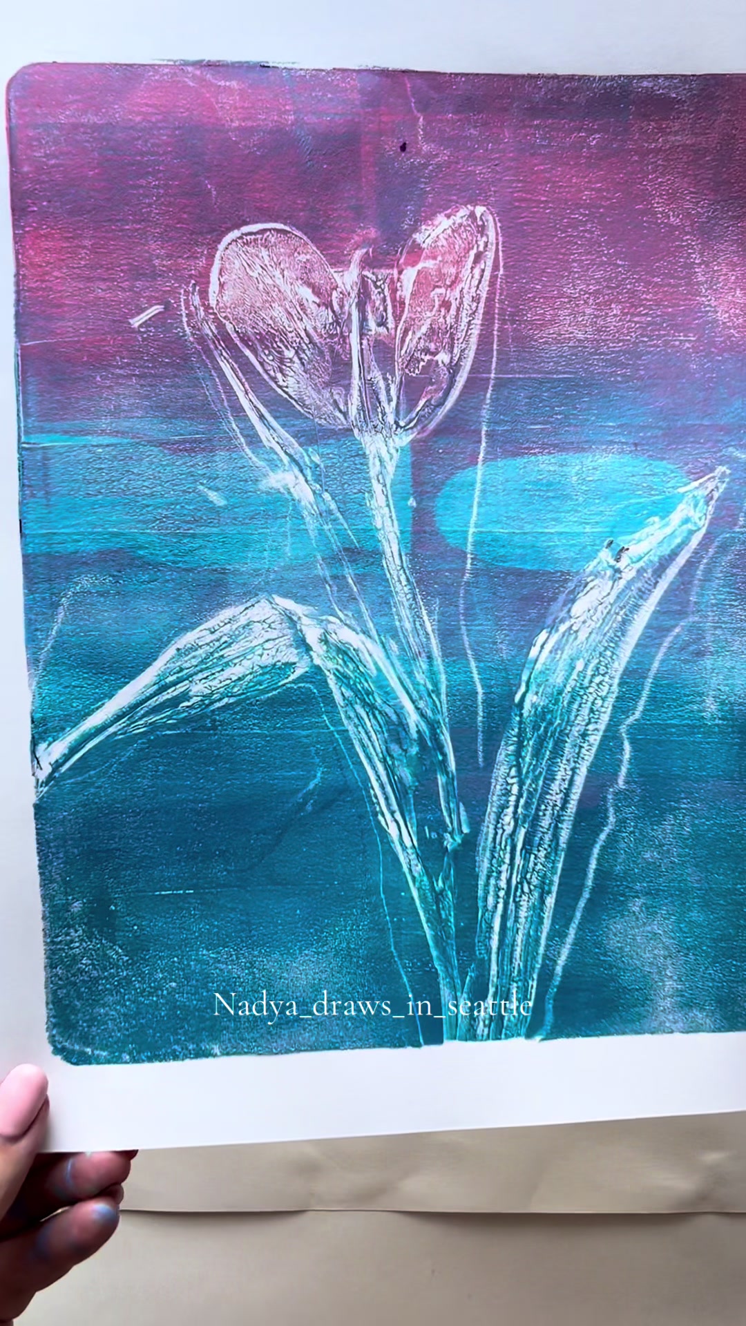 @Nadya / gel printing ideas